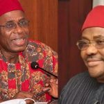 Rotimi Amaechi and Nyesom Wike in Igbo attires