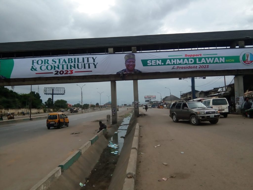 Ahmad Lawans presidential campaign billboards surface in cities across South East