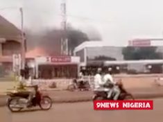 Bishop Kukah’s House, Cathedral, N1 Billion Catholic Pastoral Centre Up In Flames In Sokoto