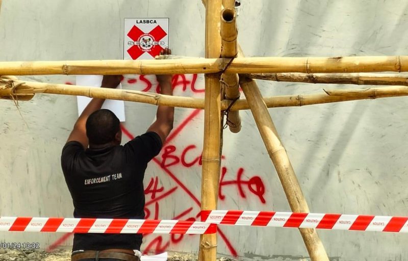 Lagos State Government Marks 10 Buildings For Demolition Before Sunday