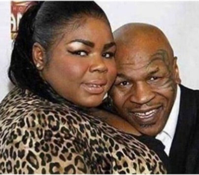 Mike Tyson and daughter, Mitchell Tyson