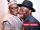 President Buhari and former President Goodluck Ebele Jonathan