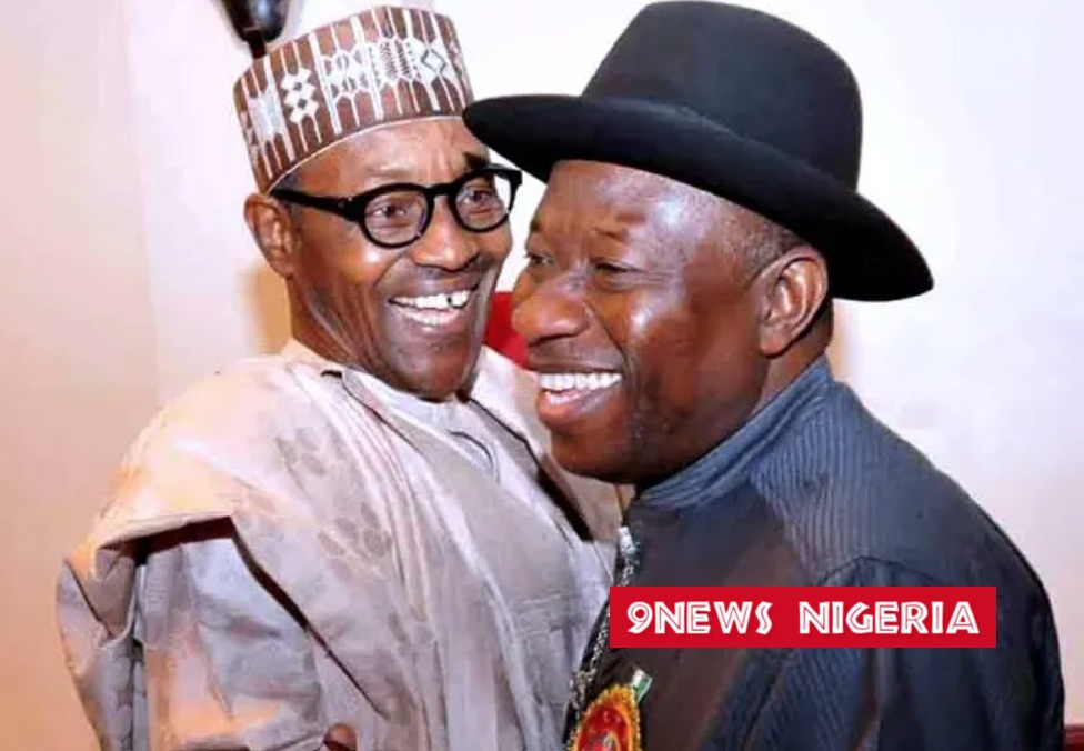 President Buhari and former President Goodluck Ebele Jonathan