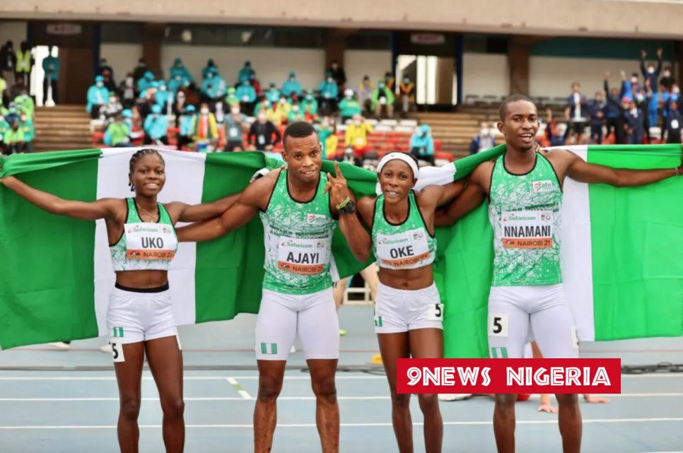 Nigeria qualify for World Athletics Championships mens 4x100m relay event