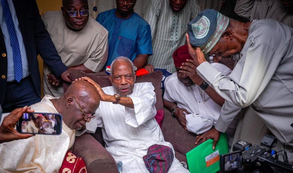 Tinubu Meets With Afenifere leaders over 2023 presidency