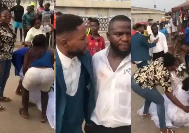 man wife wedding drop 1