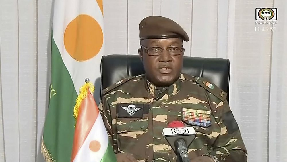 niger coup eu threatens suspending budget support as general tchiani declares himself leader