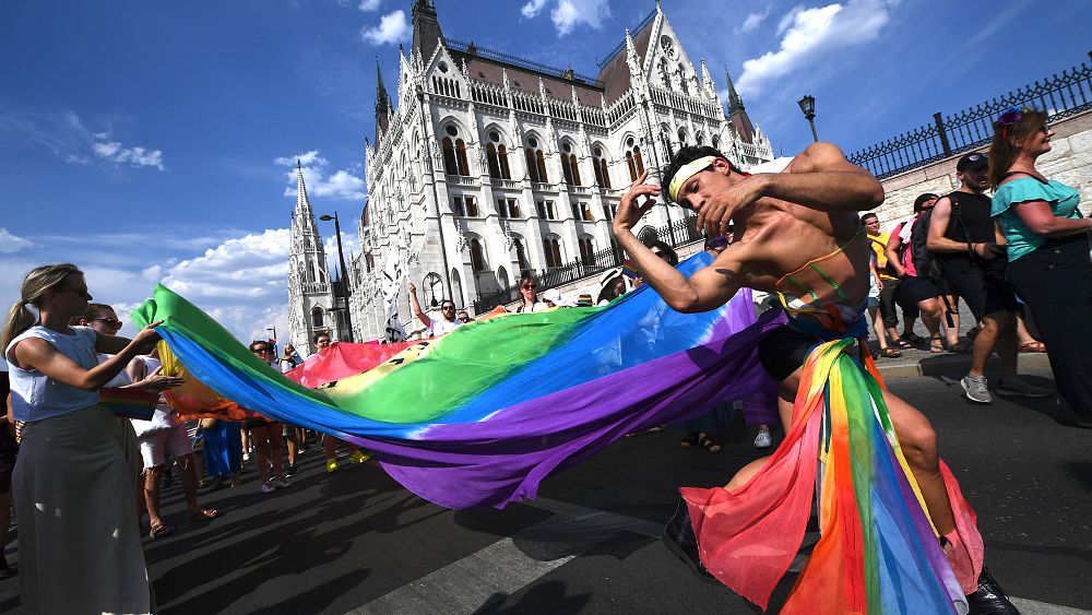 Thousands march at Budapest Pride as LGBTQ+ community voices anxiety