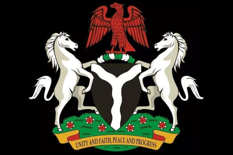 Nigeria Coat of Arm   Unity and Faith   Peace and Progress