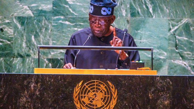 President Tinubu Addressing the 78th United Nations General Assembly 2023