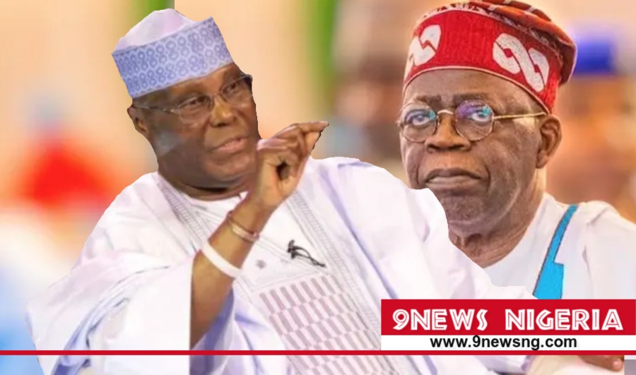 Alhaji Atiku Abubakar and President Bola Ahmed Tinubu