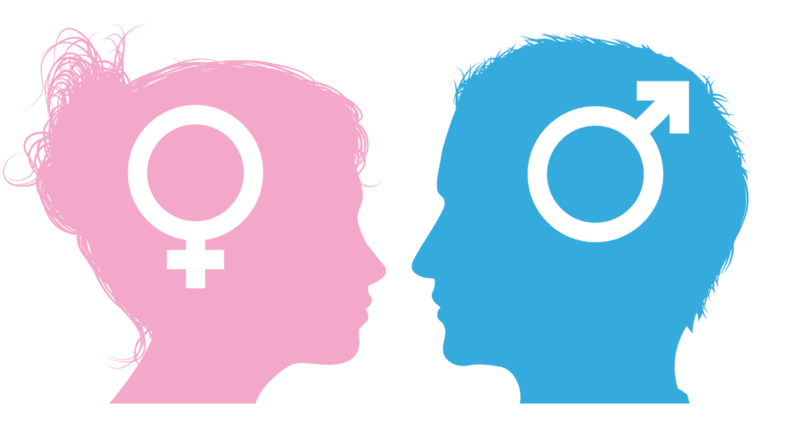Man and woman - Gender identity issues
