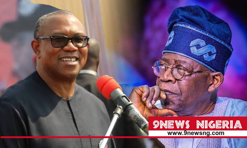 Peter Obi and President Bola Tinubu