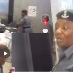 Nigerian Female Custom officer caught on camera demanding bribe