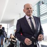 German Chancellor Olaf Scholz