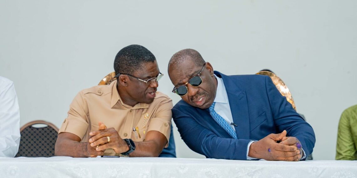 Gov. Godwin Obaseki and Vice