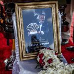 The coffin of late Kelvin Kiptum