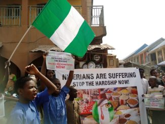 Nigerians Protest in Abuja