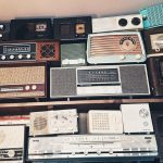 A collection of vintage radios