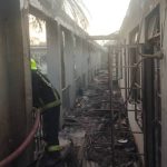 The station that was burnt down in Kano