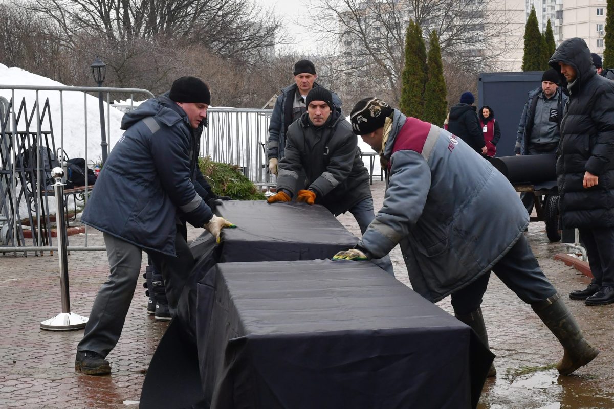 AFP 20240301 34KJ24Q v1 HighRes RussiaPoliticsNavalnyFuneral scaled