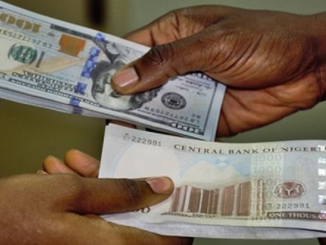 Naira to Dollar- Naira gains against USD