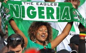 Nigeria Super Eagles Fans at the AFCON Cup 2024