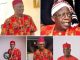 Politicians in Igbo traditional wear