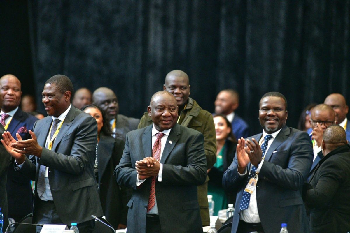 President of South Africa Cyril Ramaphosa