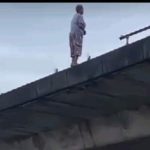 A Young Lady Jumps Down From Flyover In Delta State