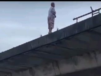 A Young Lady Jumps Down From Flyover In Delta State