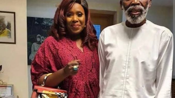 Joke Silva Celebrates Husband, Olu Jacobs-At 82