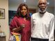 Joke Silva Celebrates Husband, Olu Jacobs-At 82