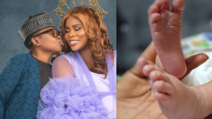 Nollywood Celebrities, Fans Rejoice As Chinedu Ikedieze Welcomes Baby Boy