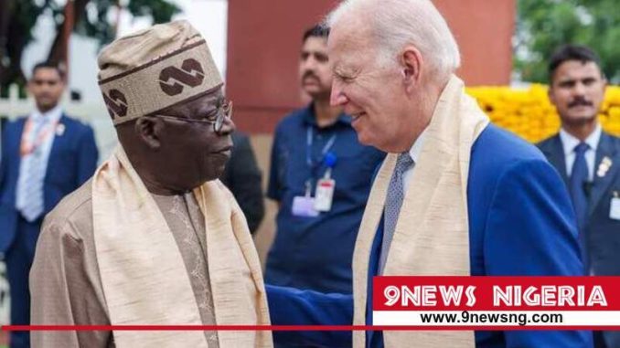 President Bola Ahmed Tinubu and President Joe Biden - 9News Nigeria