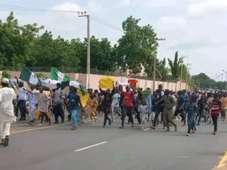 End Bad Government Protest / Image by 9News Nigeria