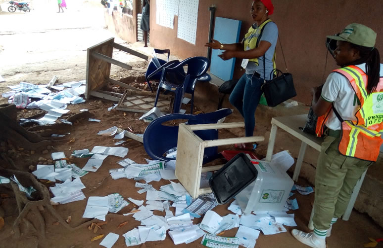 Thugs storm polling units, snatch ballot boxes - Source - Punch Newspapers