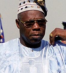 General Olusegun Obasanjo, former president of Nigeria