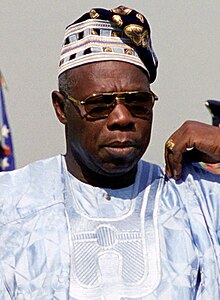 General Olusegun Obasanjo, former president of Nigeria