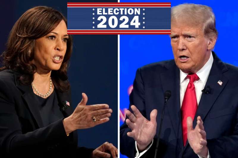 2024 US Election: Harris Kamala and Donald Trump