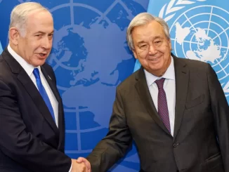 Netanyahu and Guterres