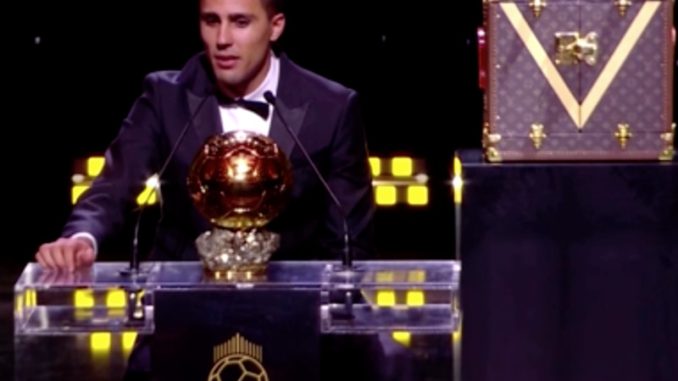 Rodri crowned 2024 Ballon d'Or winner in a new era of football excellence