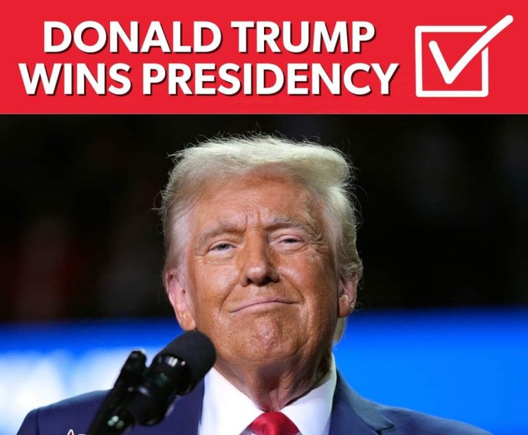 BREAKING!!! Donald Trump Wins 2024 US Presidency Against Vice President