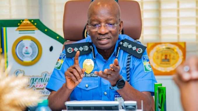 Inspector General of Police (IGP), Dr. Kayode Egbetokun