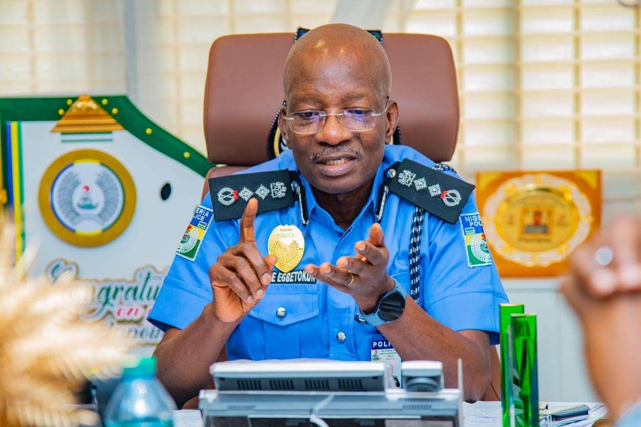 Inspector General of Police IGP Dr Kayode Egbetokun