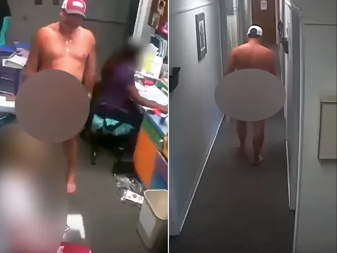 Shocking Video Shows Doctor Parade Through Office Naked, Perform Sex Act on Employee