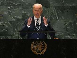 U.S President, Joe Biden Addressing the United Nations National Assemblye / Image Source: CNN