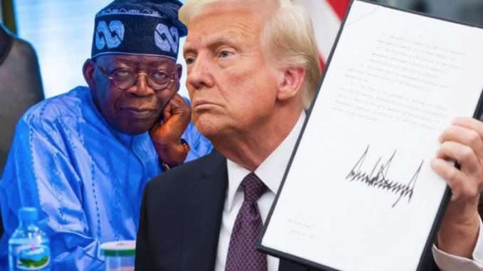 President Tinubu and US President Donald Trump