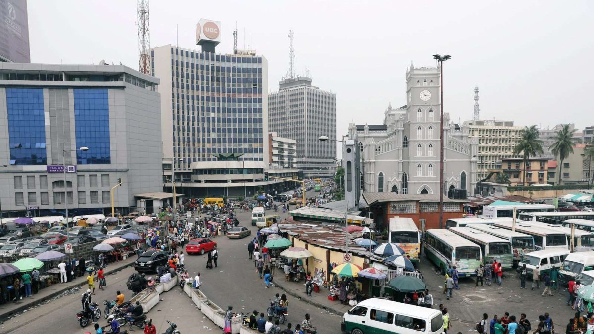 Nigeria Lagos Victoria Island Urbanization