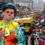 NIGERIA  A tale of Wiggle Town of clowns whose smiles are frowns upside down and tears